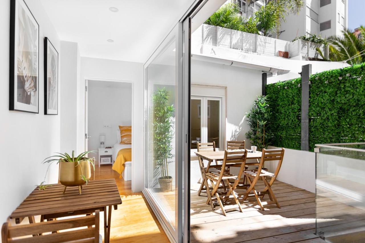 Joivy Principe Real 2Br Apt With Terrace Nearby Botanical Garden Of Lissabon Exterior foto
